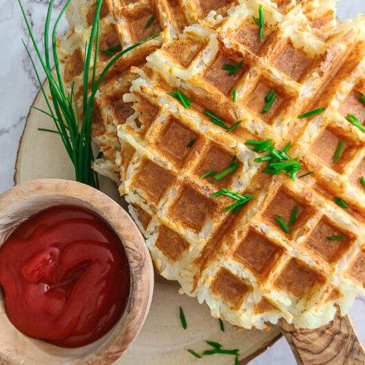 Savory Potato Waffles