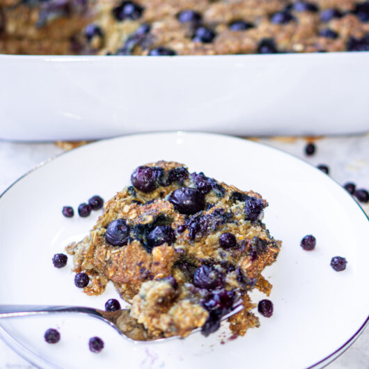 Baked Blueberry Oats
