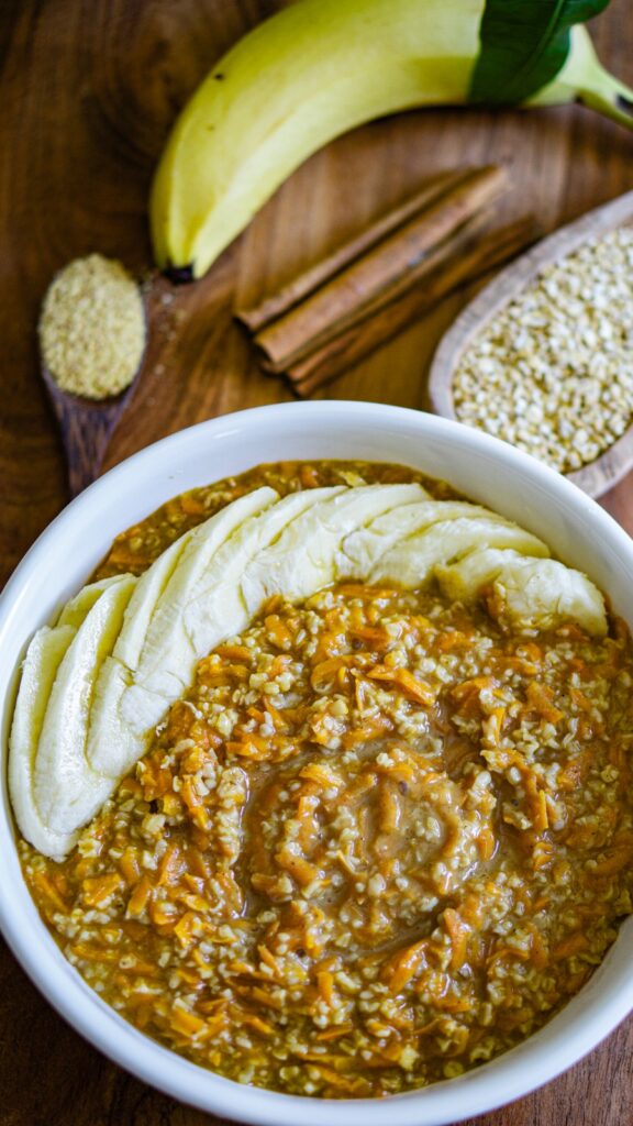 Steel Cut Carrot Oats