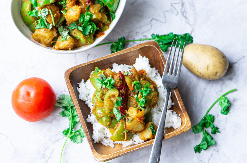 Potatoes & Capsicum