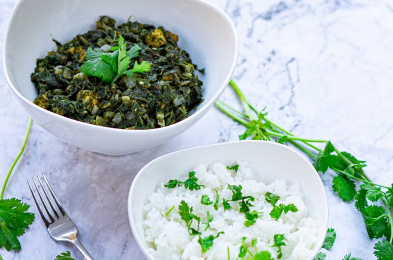 Palak Tofu / Spinach & Tofu