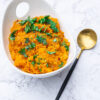 Mashed butternut squash