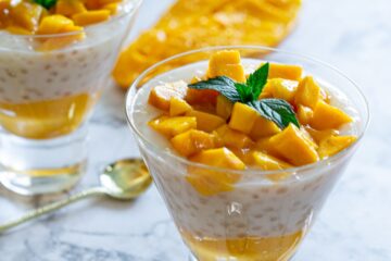 Mango Tapioca Pudding