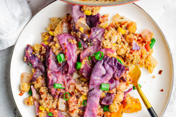 One Pot Quinoa Cabbage Roast