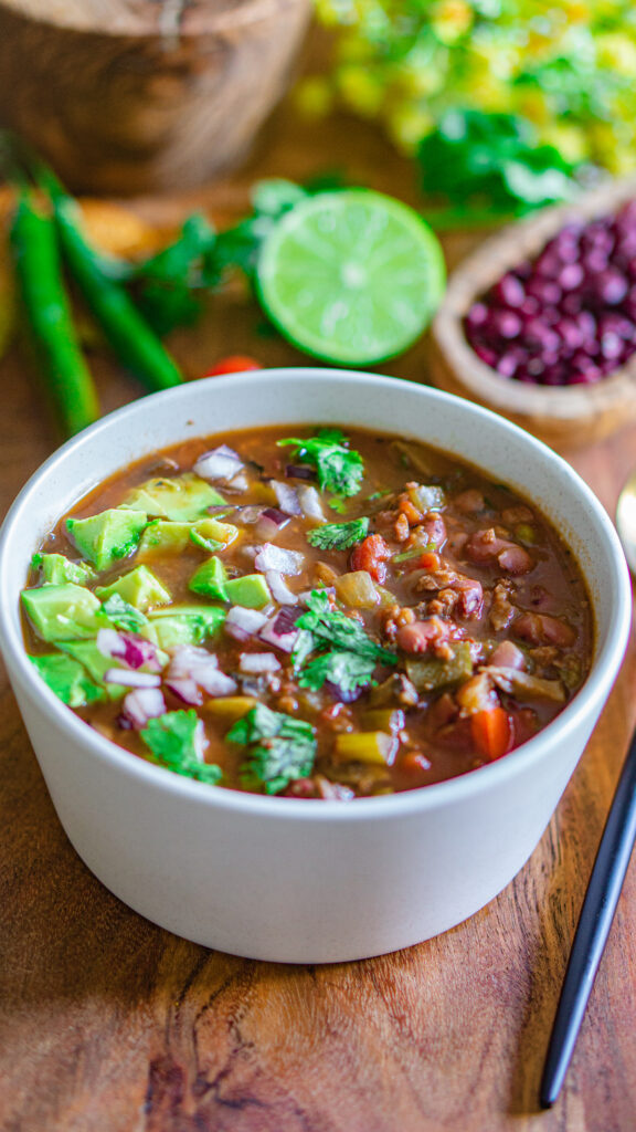 High Protein Vegan Chili