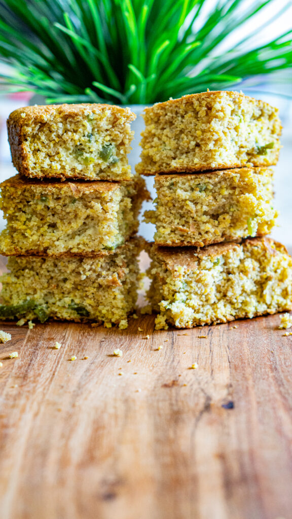 GF, Oil-free Corn Bread