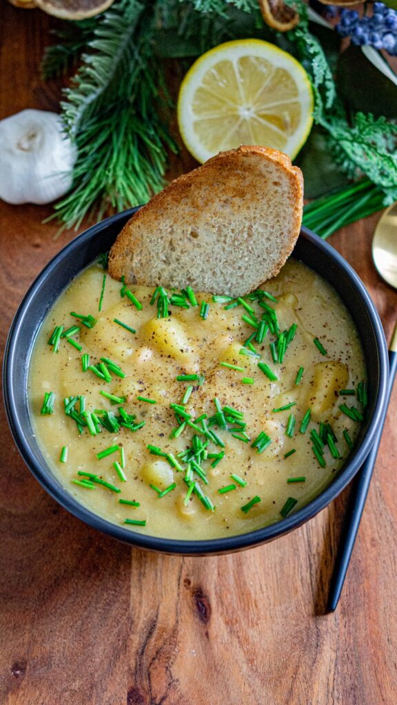 Vegan Low Calorie Potato Soup