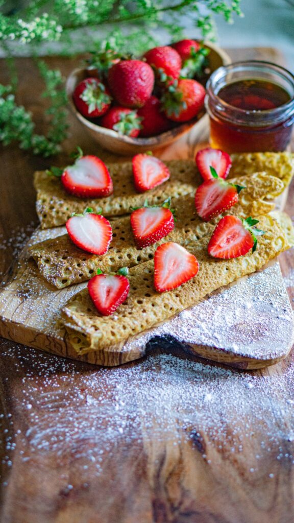 Vegan Gluten free crepes