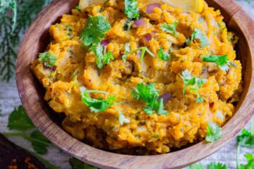 Mashed buttercup Squash