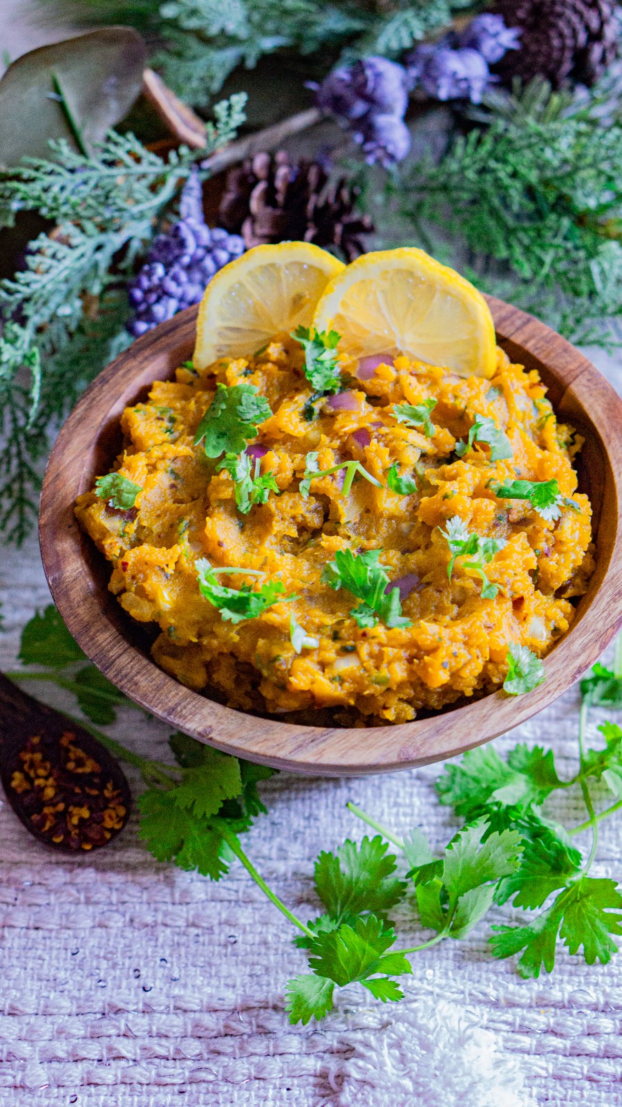 Mashed buttercup Squash