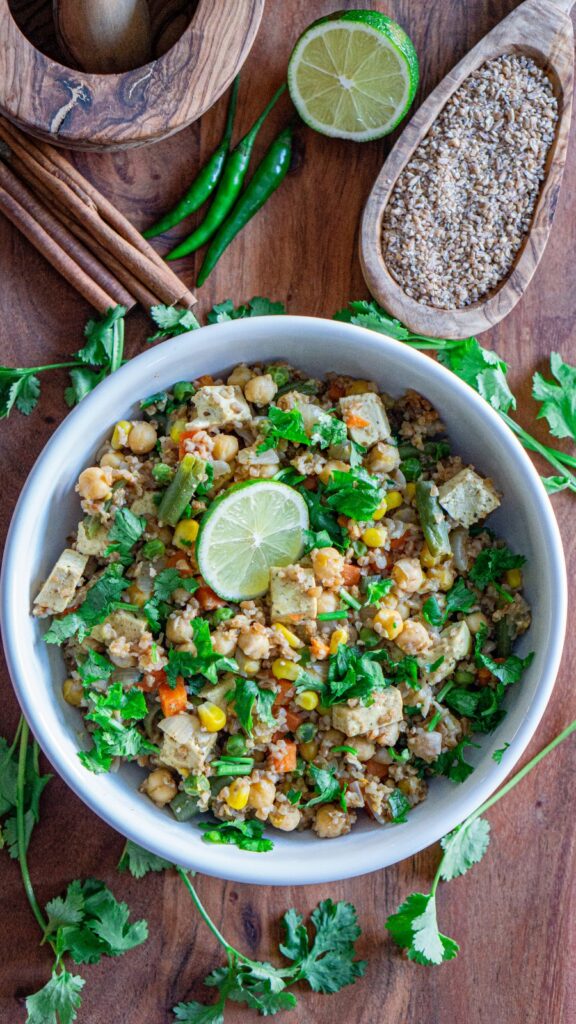 Easy one pot meal with Bulgur