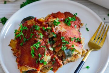Garden lasagna