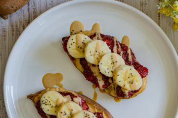 sweet potato pb & j