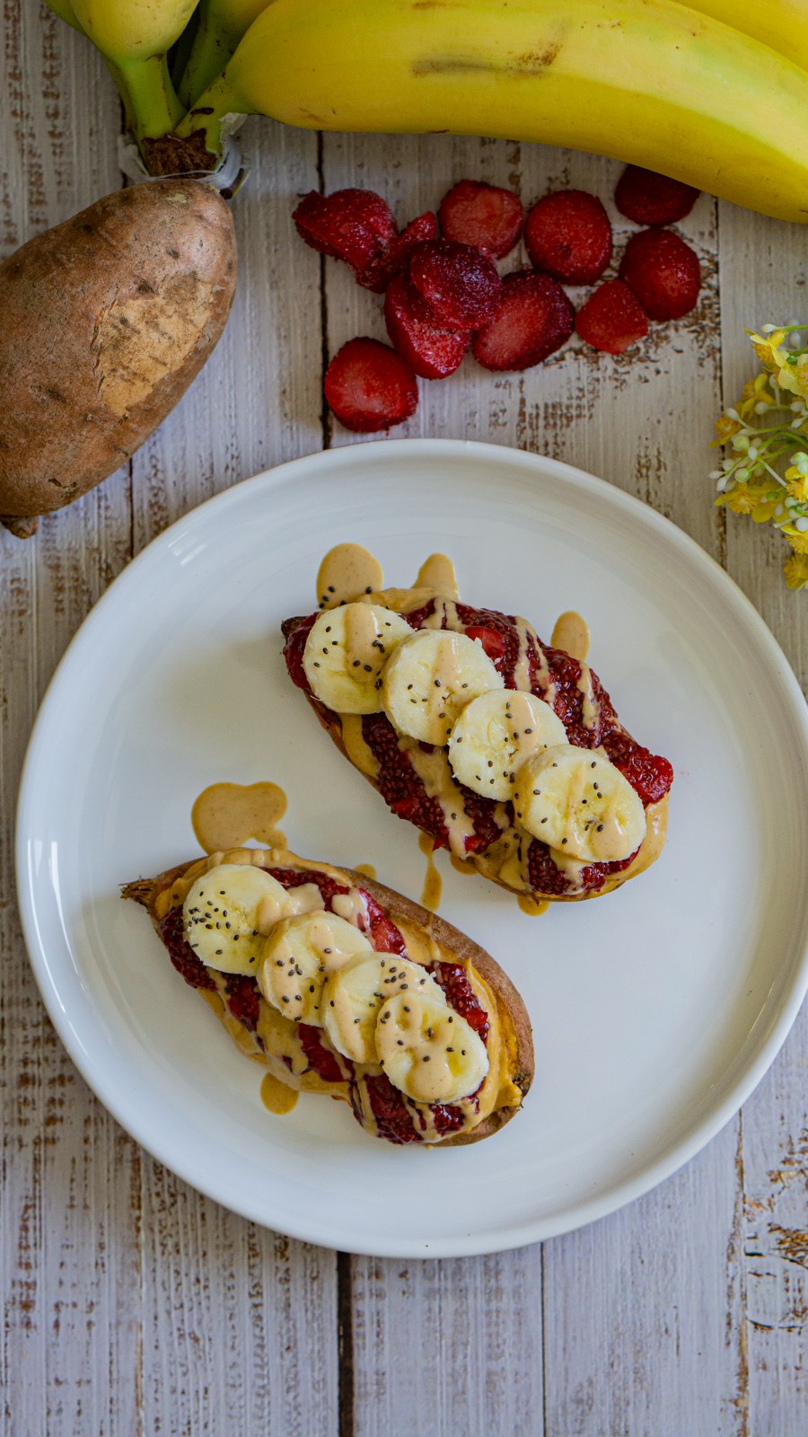 sweet potato pb & j