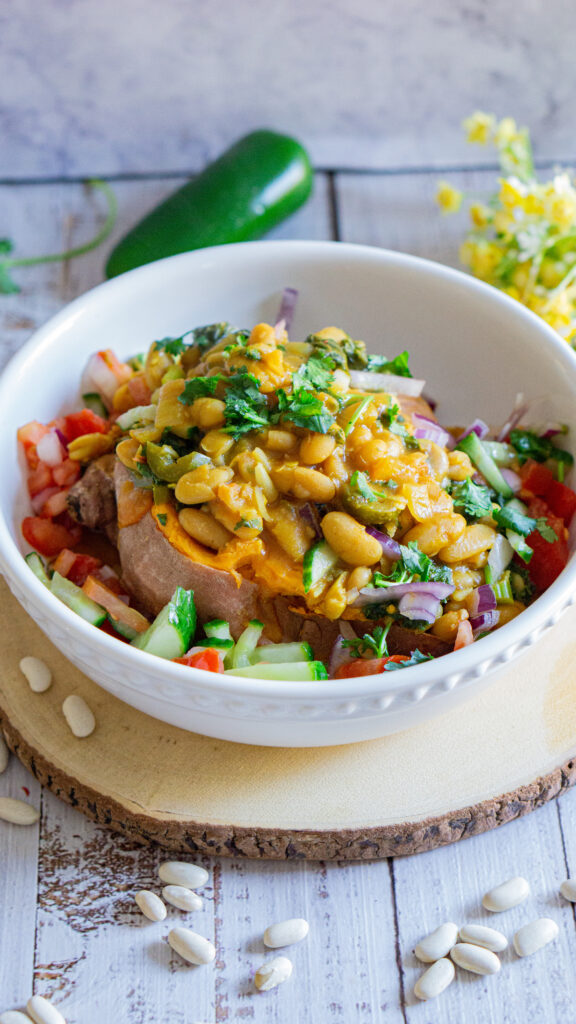 Loaded Sweet Potato for Weight Loss