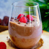 chocolate tofu mousse