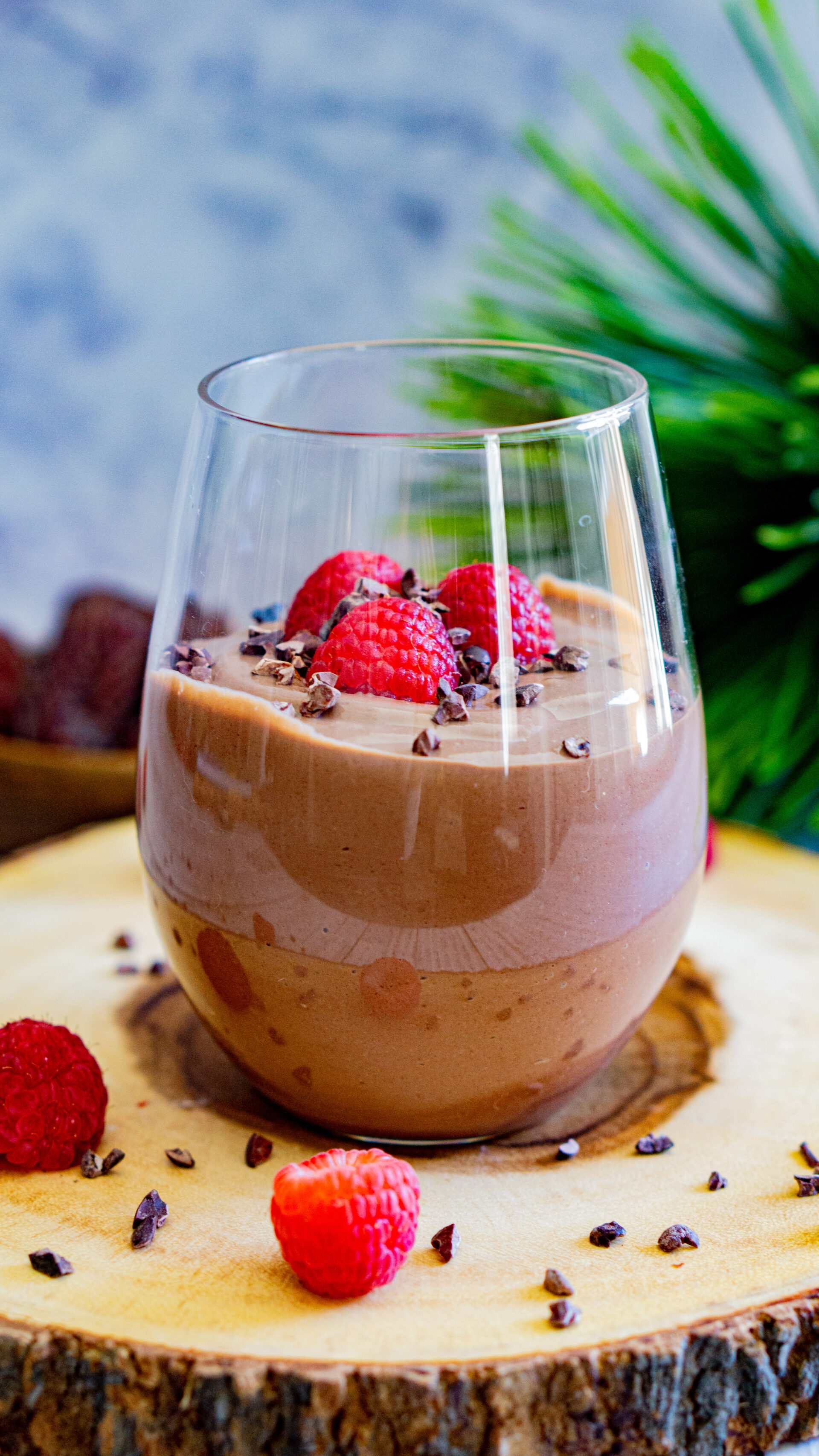chocolate tofu mousse