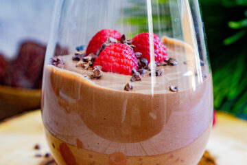 chocolate tofu mousse