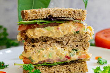No Tuna Chickpea salad