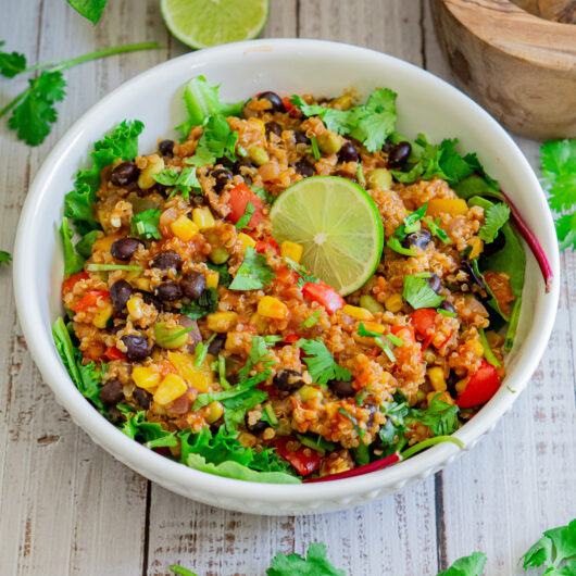 One Pot Mexican Style Quinoa
