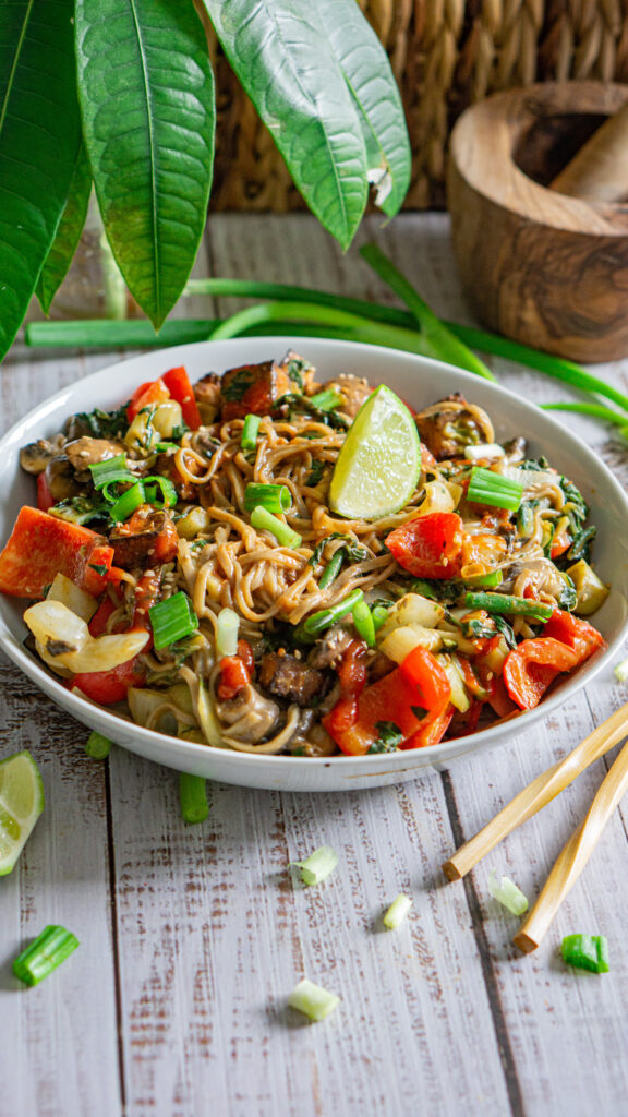 Soba Noodles Stir Fry