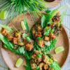 Tofu Lettuce Wraps