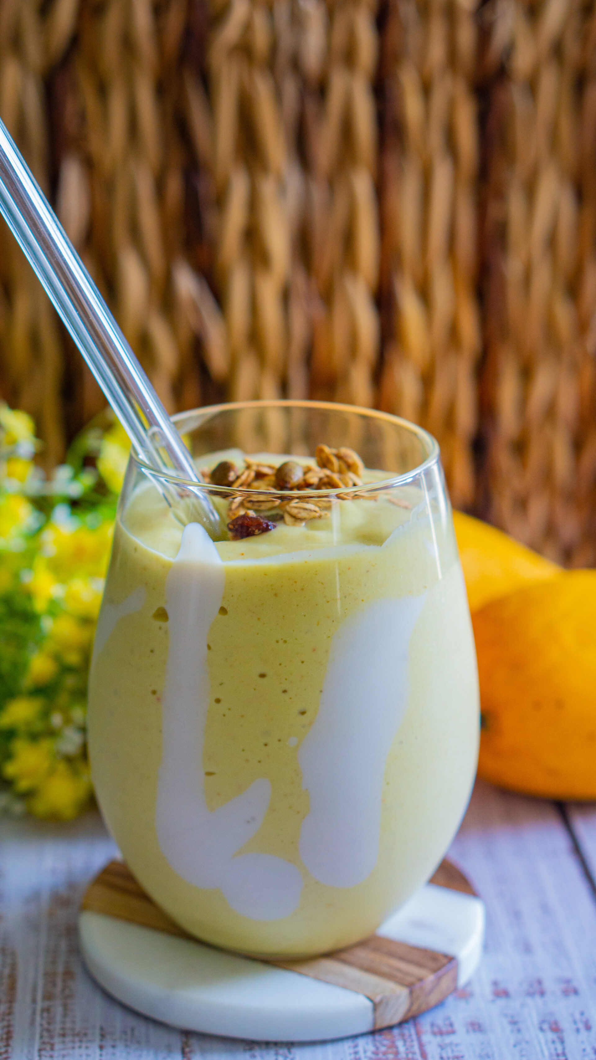 Mango & Peach Smoothie