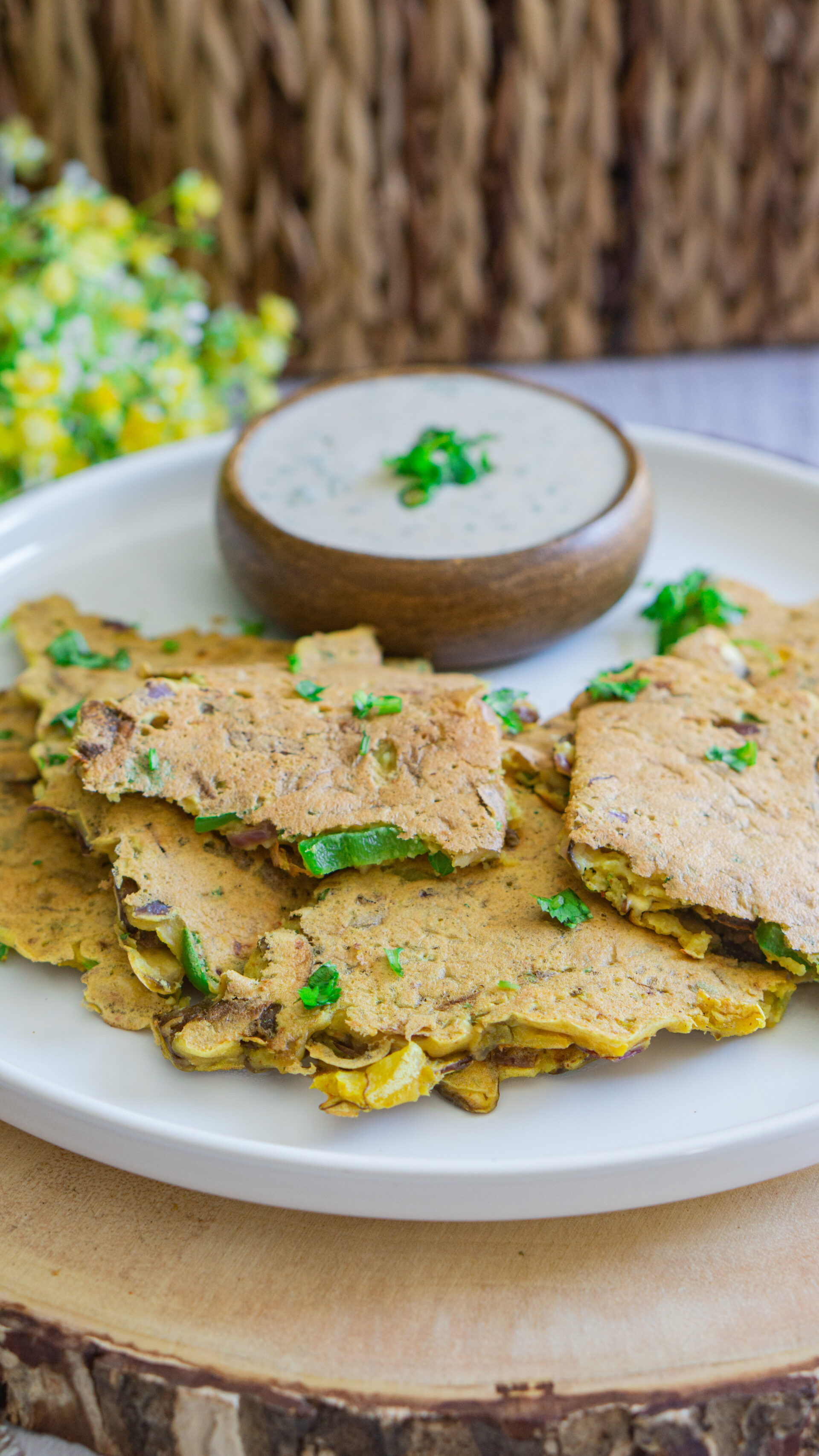 Savory pancakes