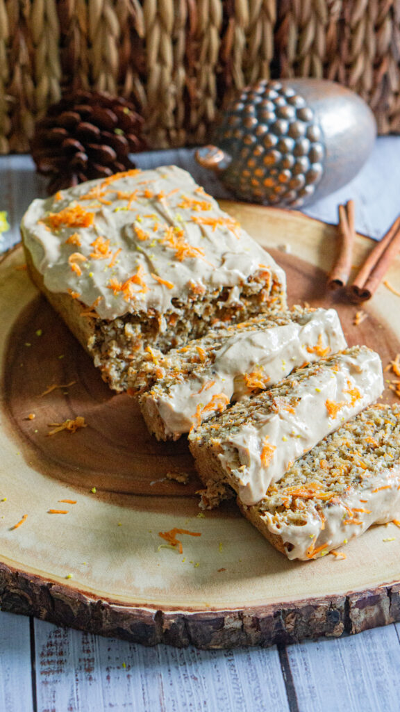 Vegan Carrot Cake (GF |Low Fat)