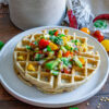 Lentil waffles