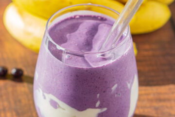 Blueberry smoothie