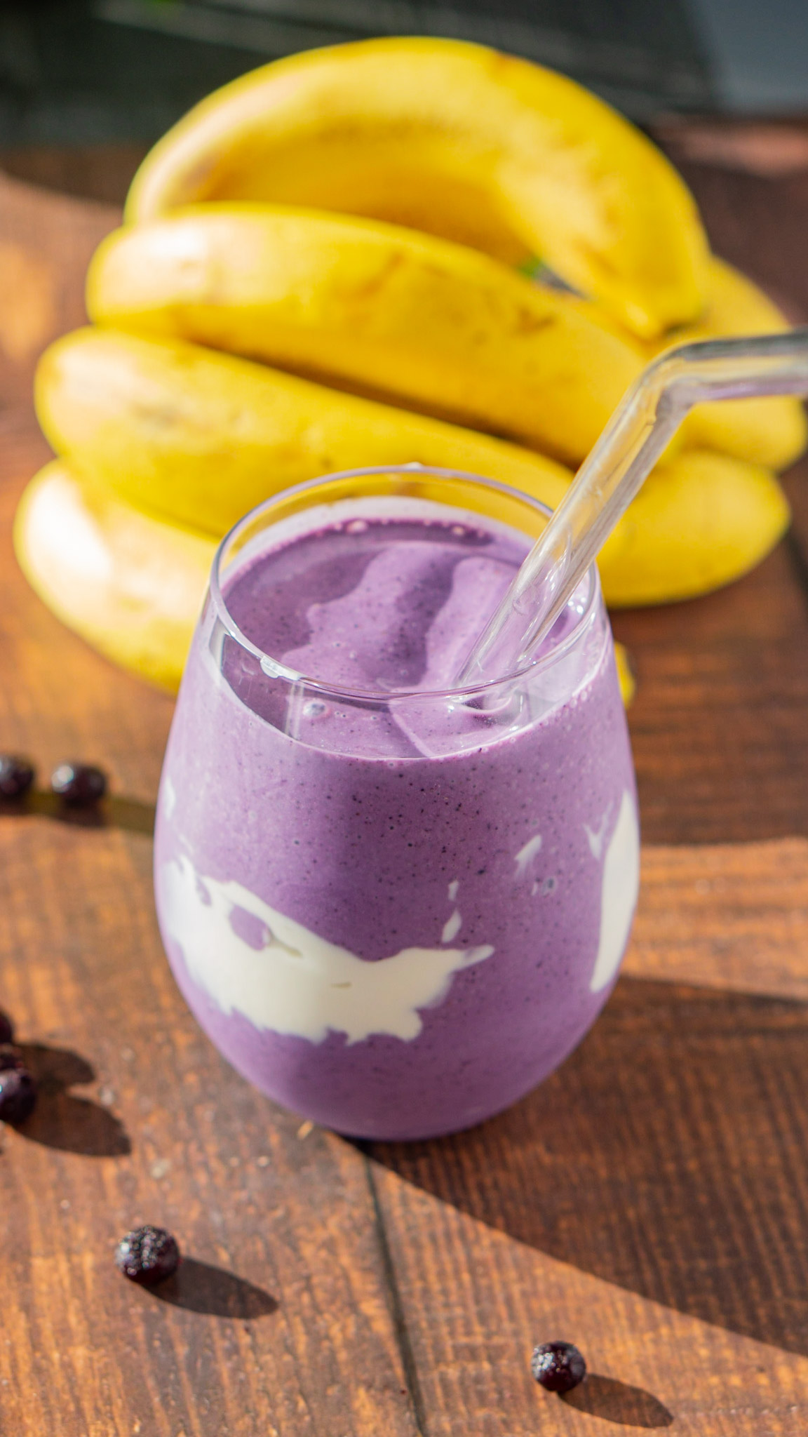 Blueberry smoothie