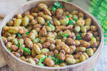 roasted edamame