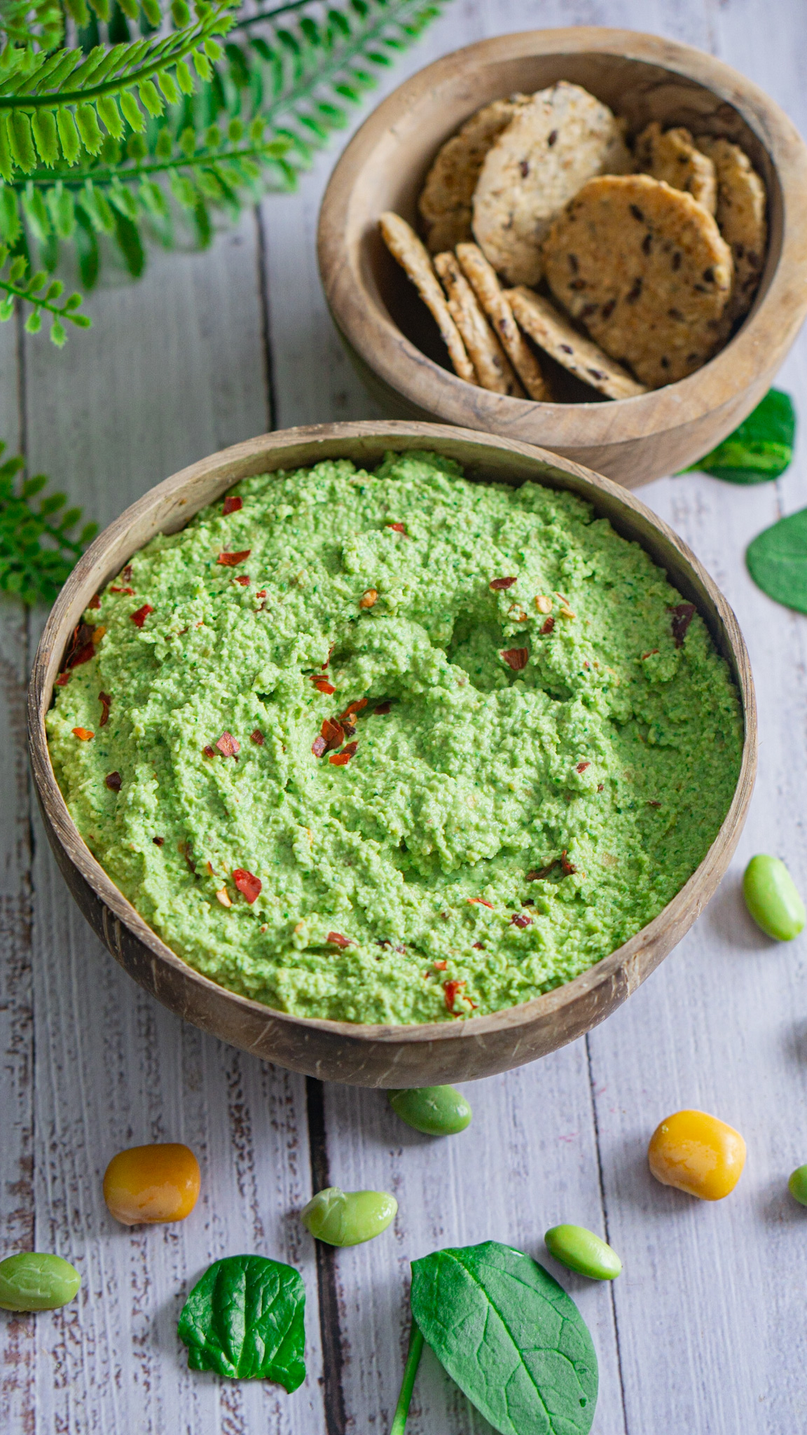 edamame humus