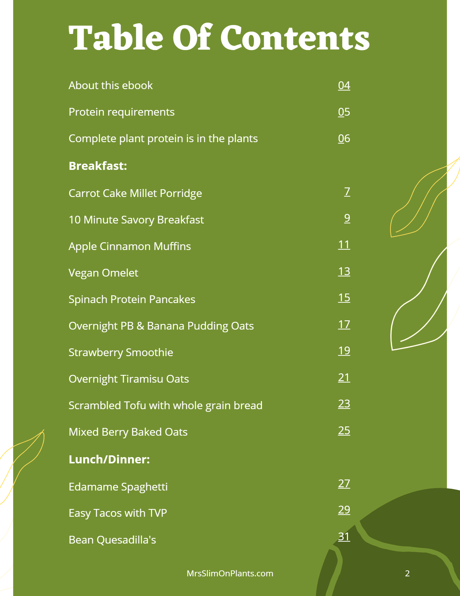 30 High Protein Plant Based Meals - Image 2