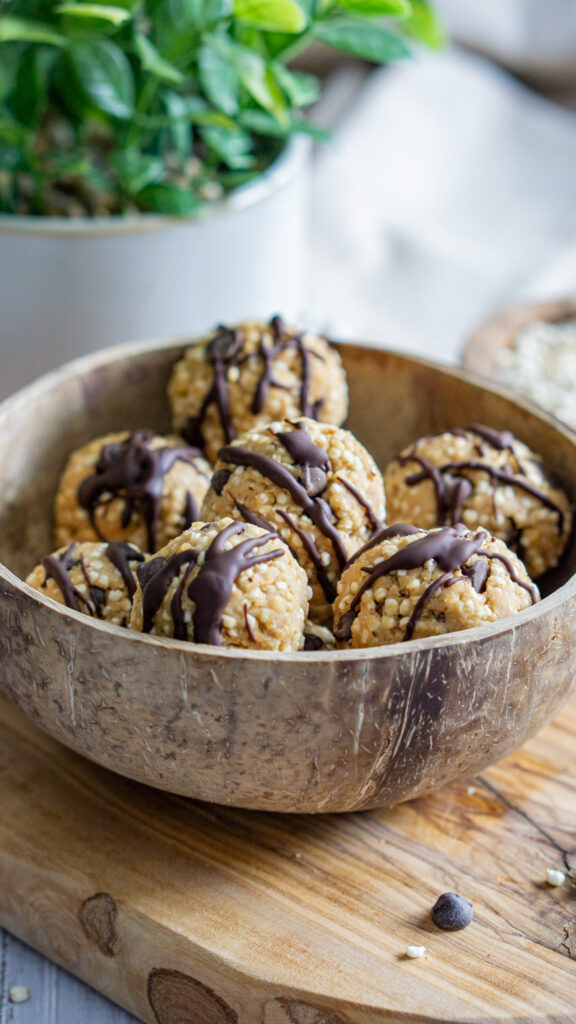 No bake Quinoa Puff Balls