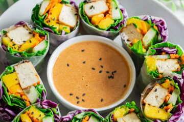 rice paper rolls