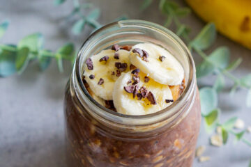 Overnight Chocolate Pudding oats