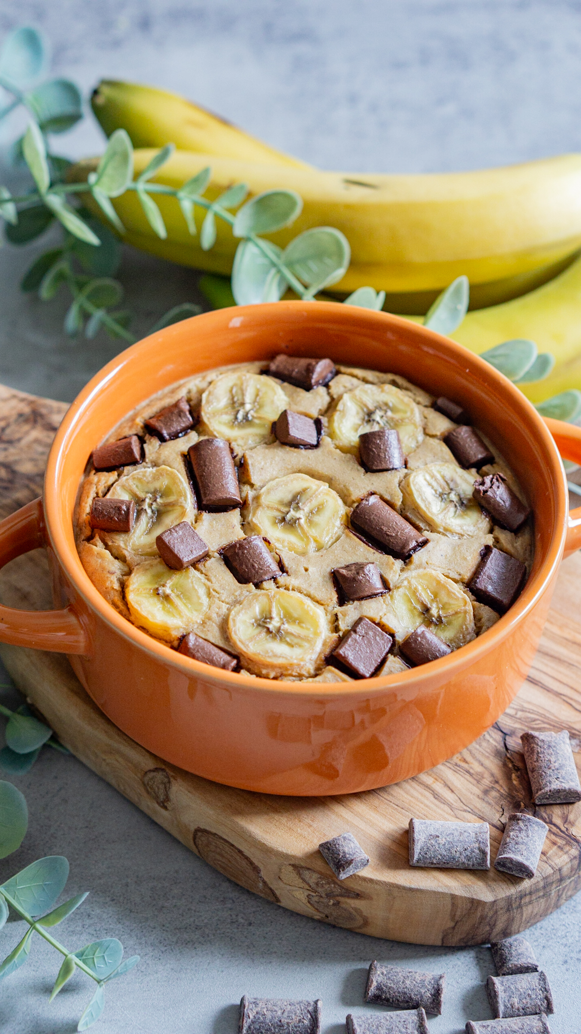 Banana bread baked oats