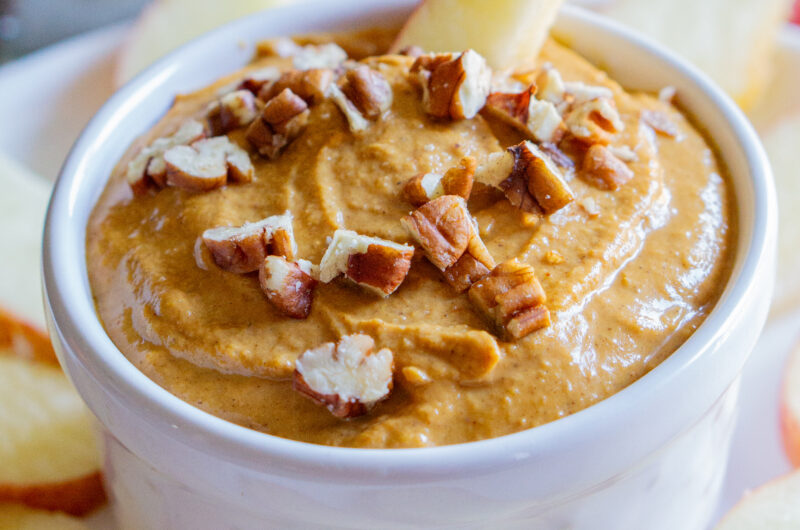 Healthy Pumpkin spice dip (Sweet |High Protein)