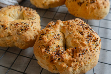 High Protein Bagels