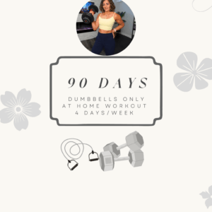 4 times a week - 90 days home workout program