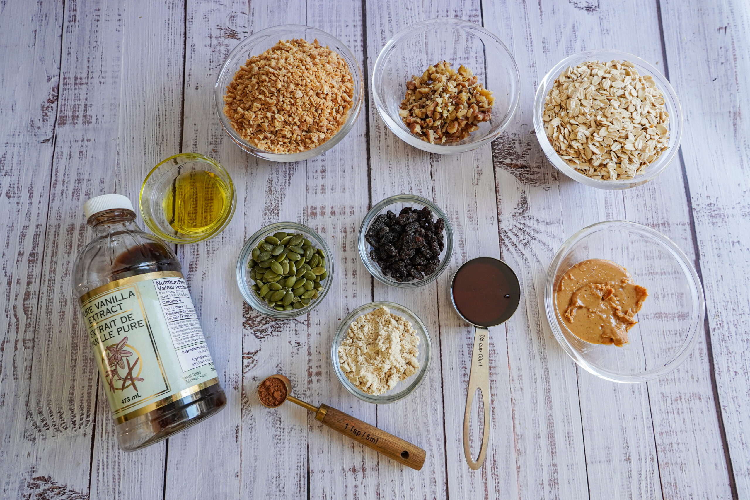 tvp granola ingredients