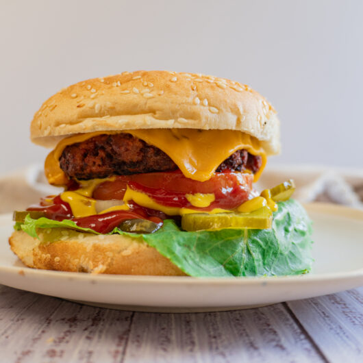 Beyond-Style High-Protein Plant-Based Burgers